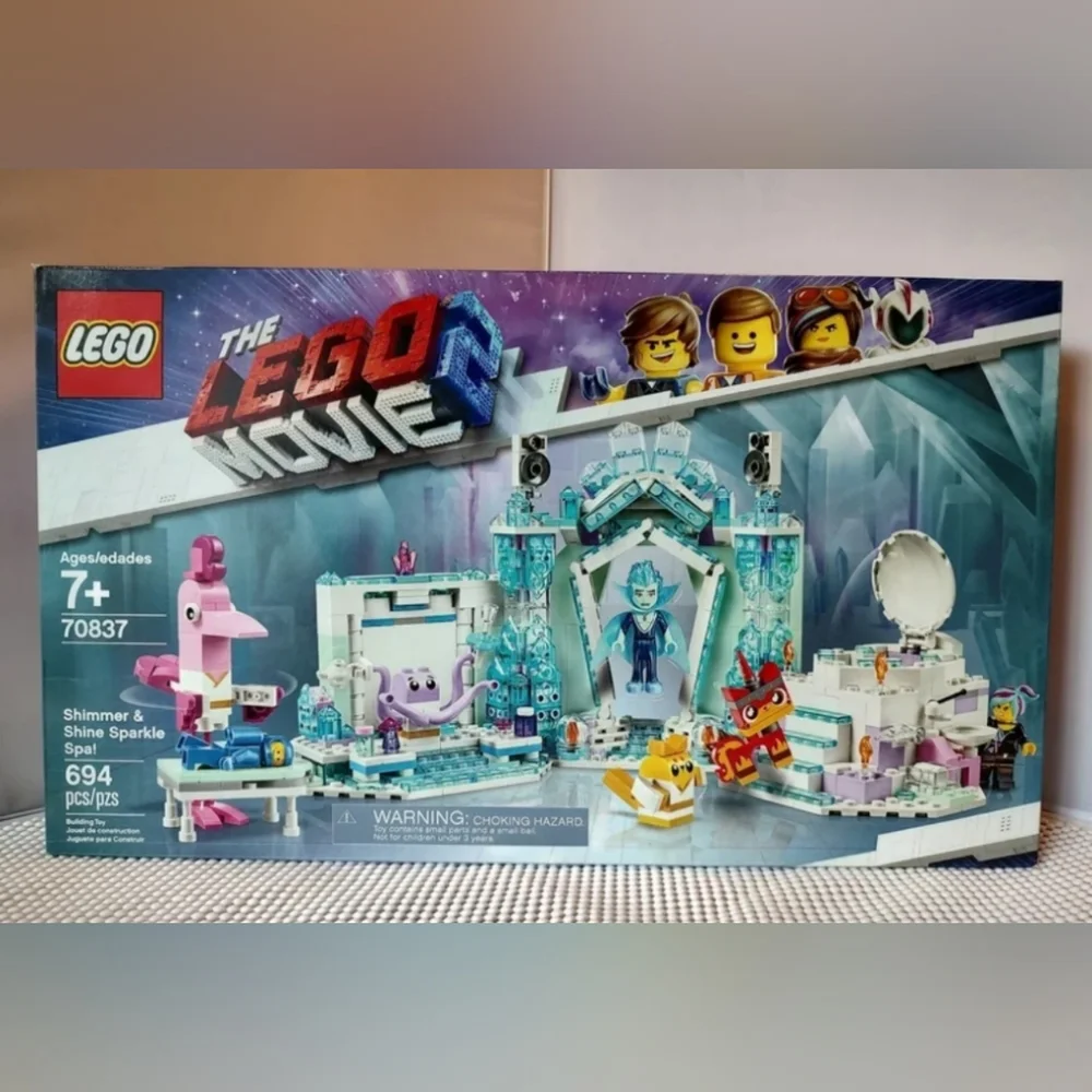 LEGO Movie 70837 Shimmer & Shine Sparkle Spa NWT Building Toy Set Lego Movie 2